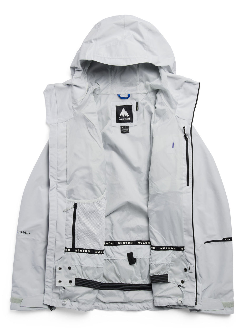 Men's Burton Reserve GORE-TEX 2L Jacket - Gray Cloud - Burton Jacket Outerwear - alternate view 8