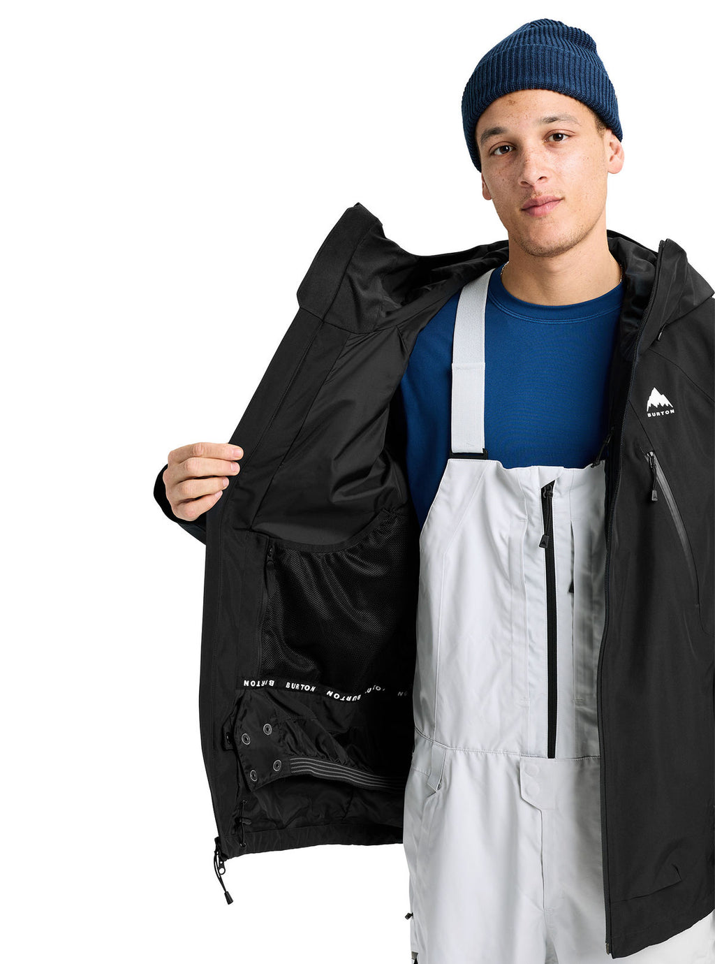 Men's Burton Reserve GORE-TEX 2L Jacket - True Black - Burton Jacket Outerwear - alternate view 9