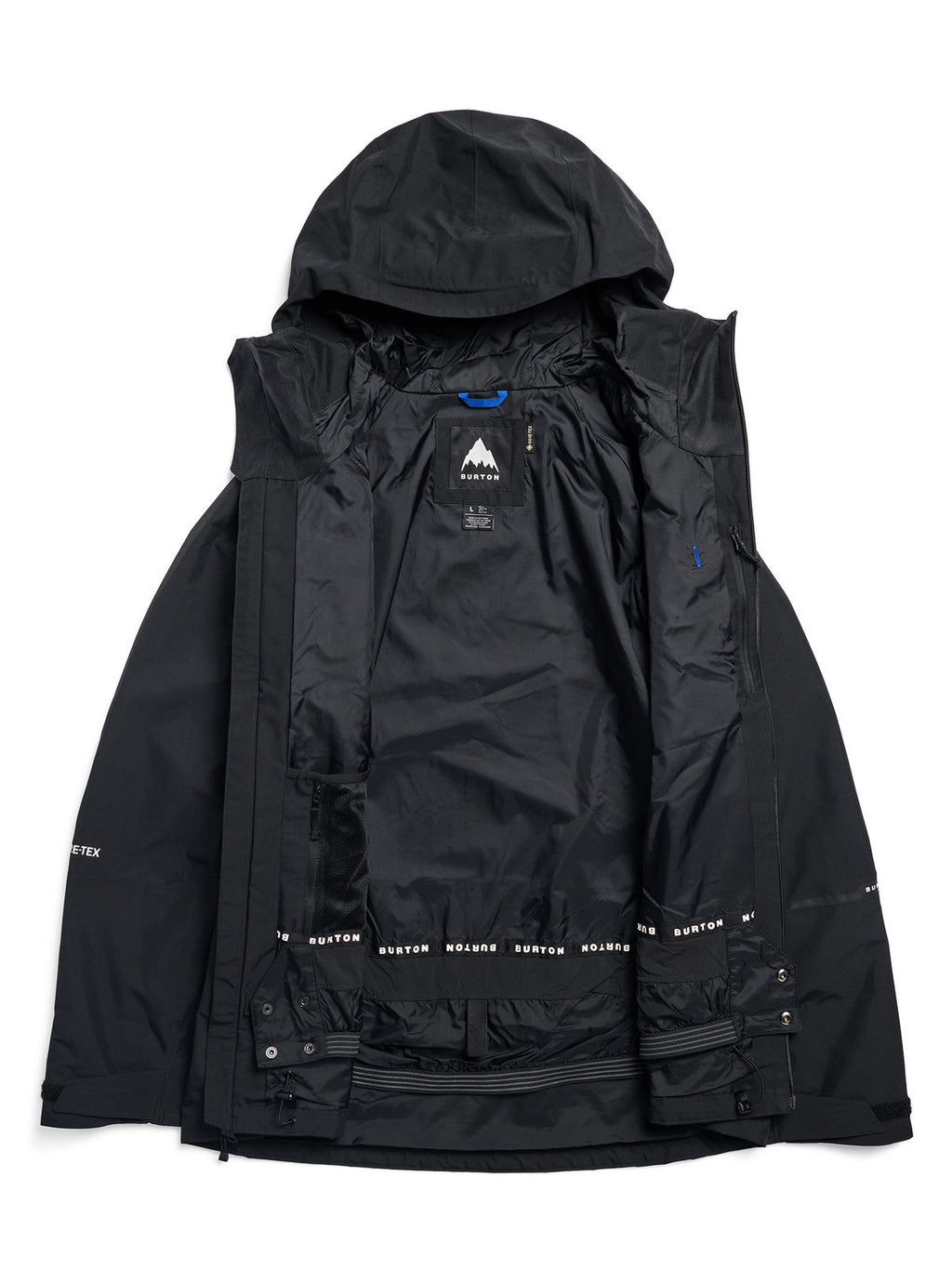 Men's Burton Reserve GORE-TEX 2L Jacket - True Black - Burton Jacket Outerwear - alternate view 8
