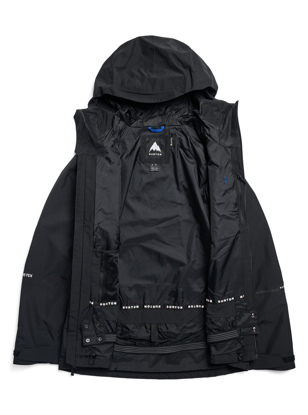 Men's Burton Reserve GORE-TEX 2L Jacket - True Black - Burton Jacket Outerwear - alternate view 8
