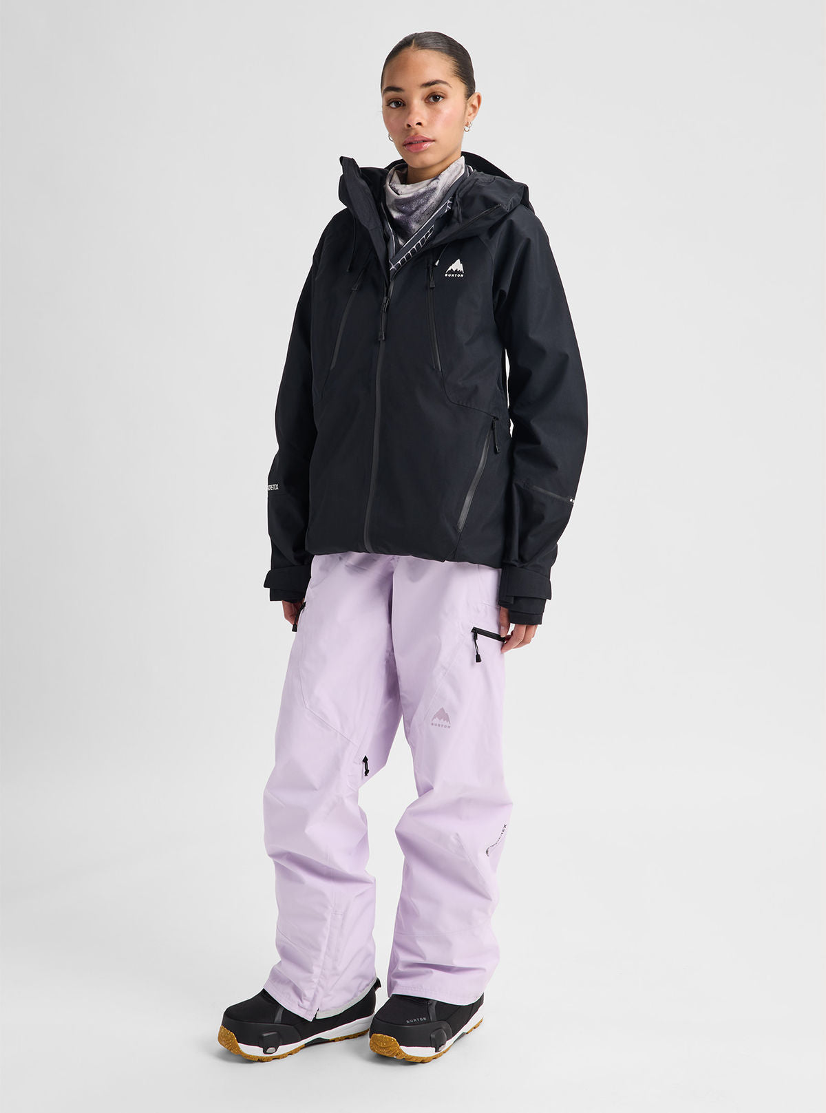 Women's Burton Reserve GORE-TEX 2L Jacket - True Black - Burton Jacket Outerwear - alternate view 2