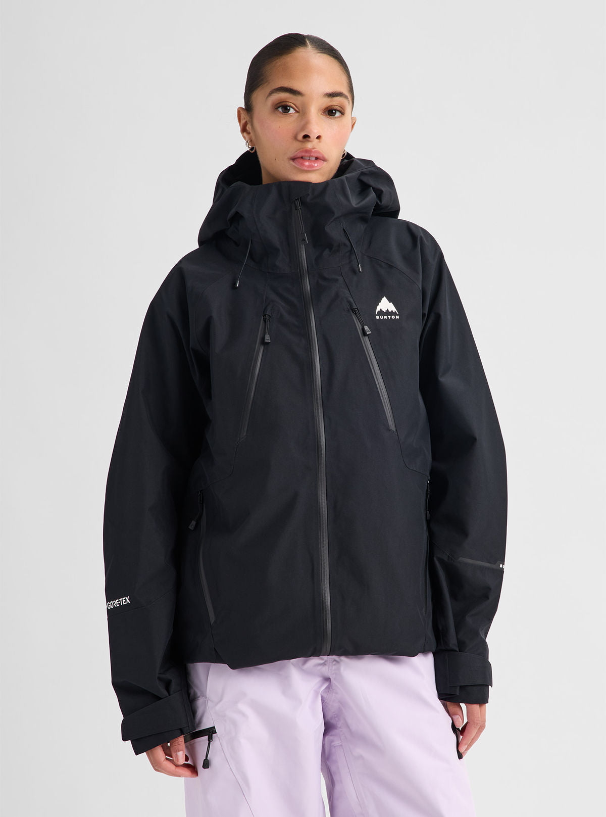 Women's Burton Reserve GORE-TEX 2L Jacket - True Black - Burton Jacket Outerwear - alternate view 3