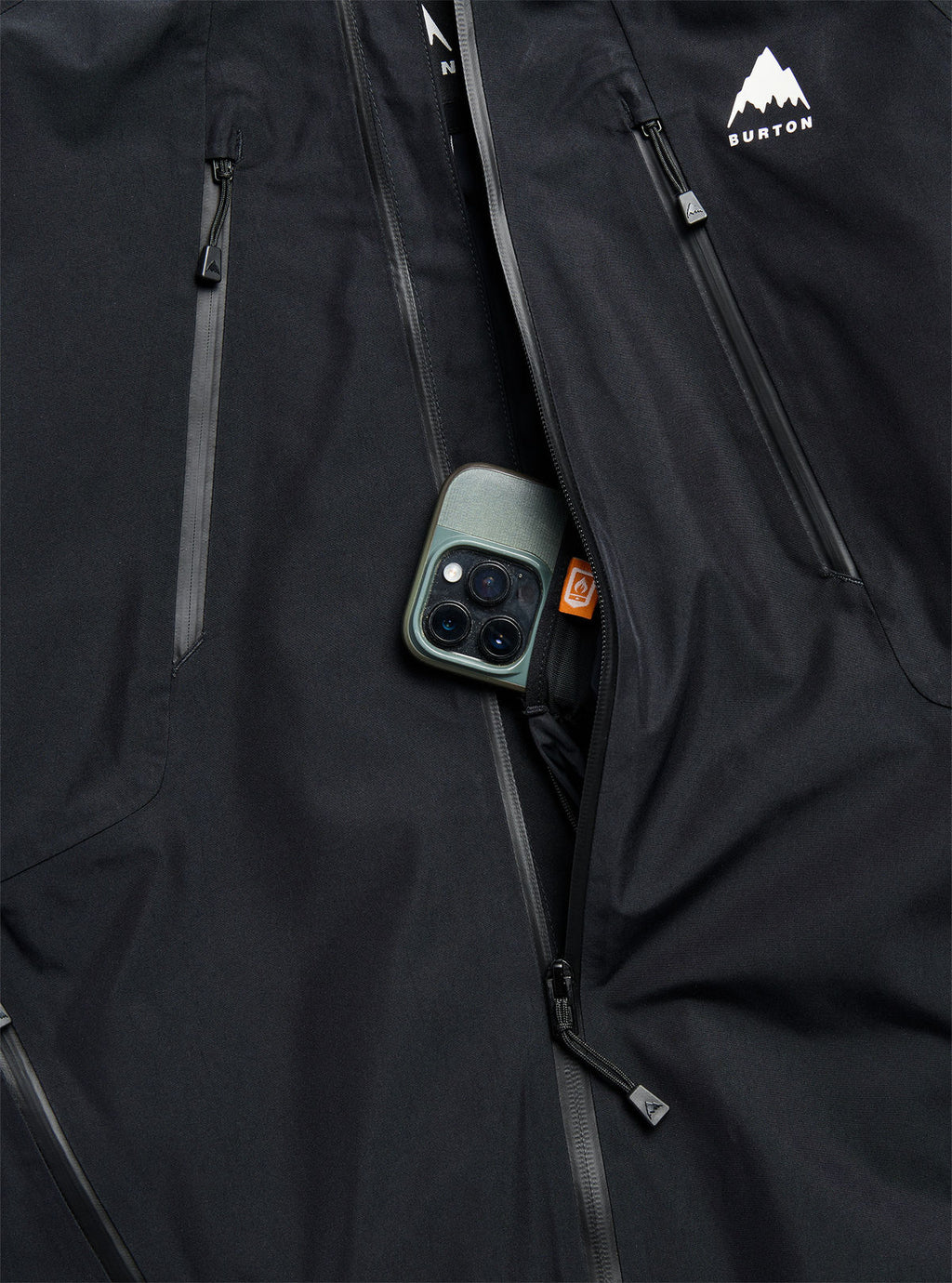 Women's Burton Reserve GORE-TEX 2L Jacket - True Black - Burton Jacket Outerwear - alternate view 5
