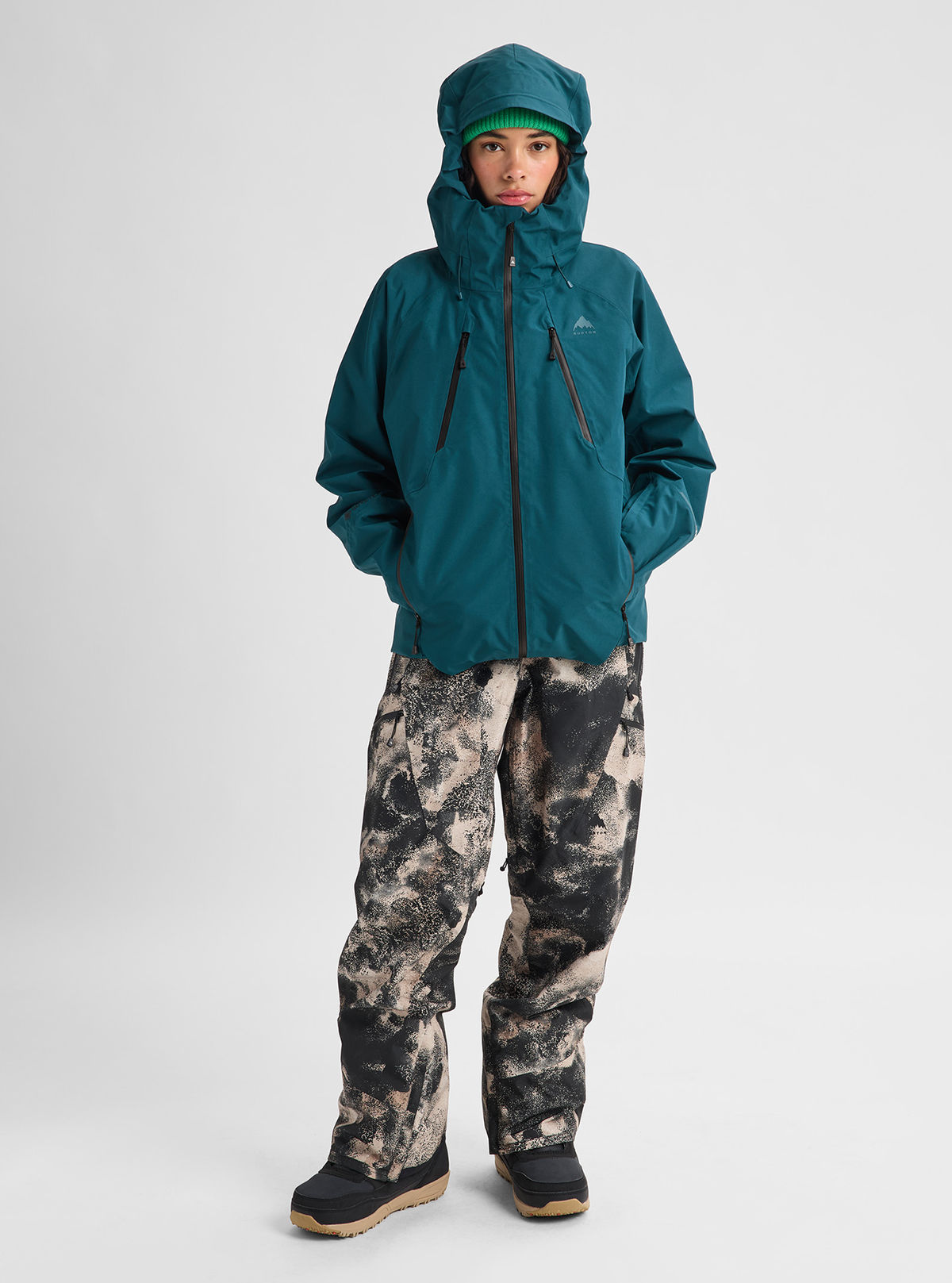 Women's Burton Reserve GORE-TEX 2L Jacket - Atlantic Teal - Burton Jacket Outerwear - alternate view 2