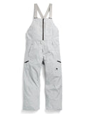 Men's Burton Reserve GORE-TEX 2L Bib Pants - Gray Cloud - Burton Bibs Outerwear