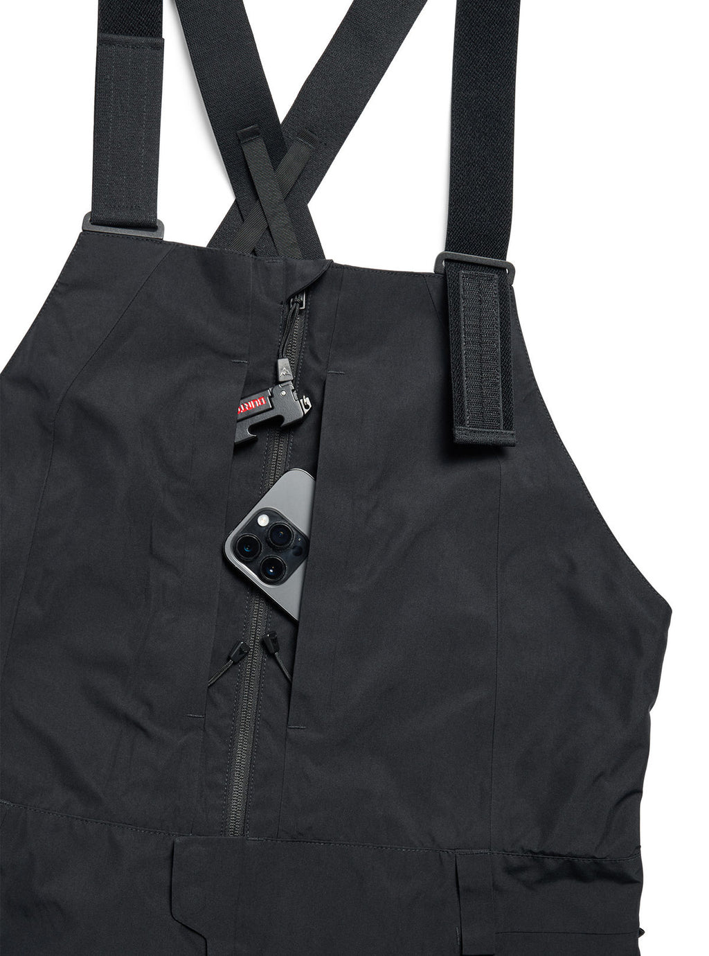 Men's Burton Reserve GORE-TEX 2L Bib Pants - True Black - Burton Bibs Outerwear - alternate view 6