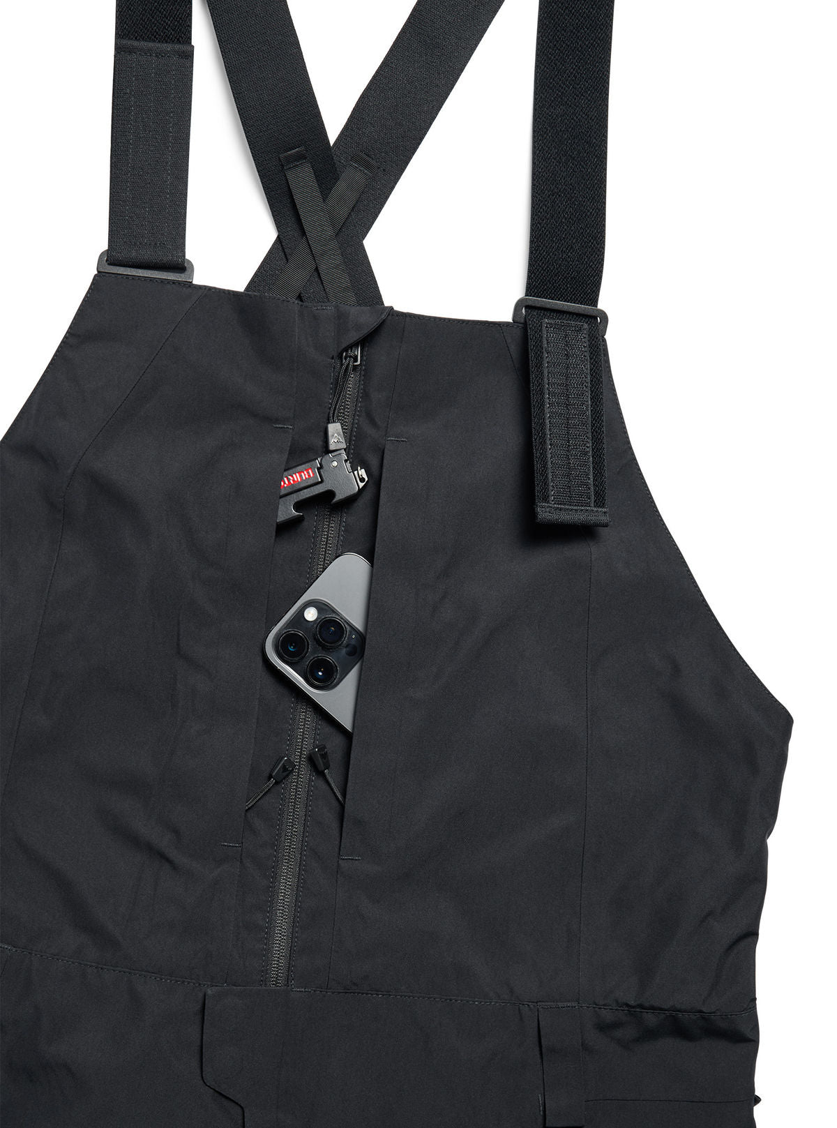 Men's Burton Reserve GORE-TEX 2L Bib Pants - True Black - Burton Bibs Outerwear - alternate view 6