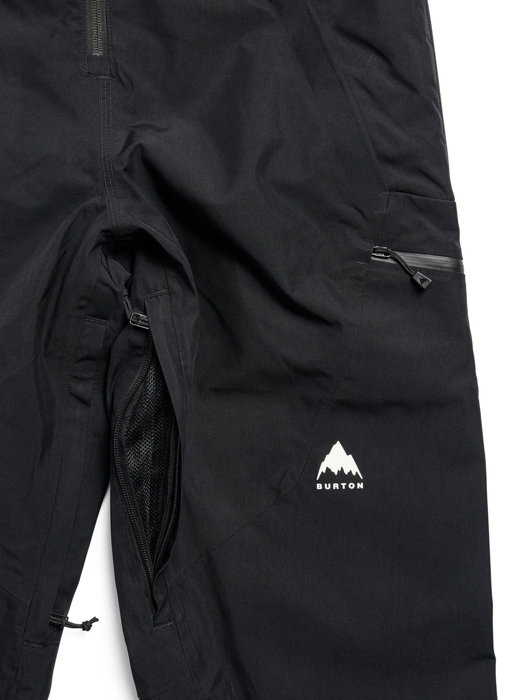 Women's Burton Reserve GORE-TEX 2L Bib Pants - True Black - Burton Bibs Outerwear - alternate view 2