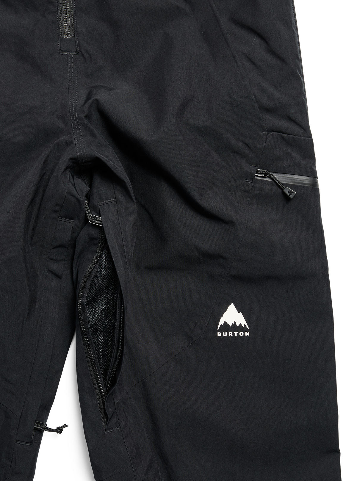 Women's Burton Reserve GORE-TEX 2L Bib Pants - True Black - Burton Bibs Outerwear - alternate view 2