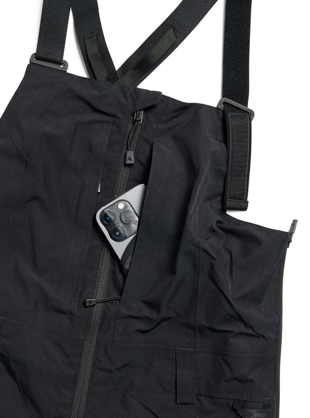 Women's Burton Reserve GORE-TEX 2L Bib Pants - True Black - Burton Bibs Outerwear - alternate view 4