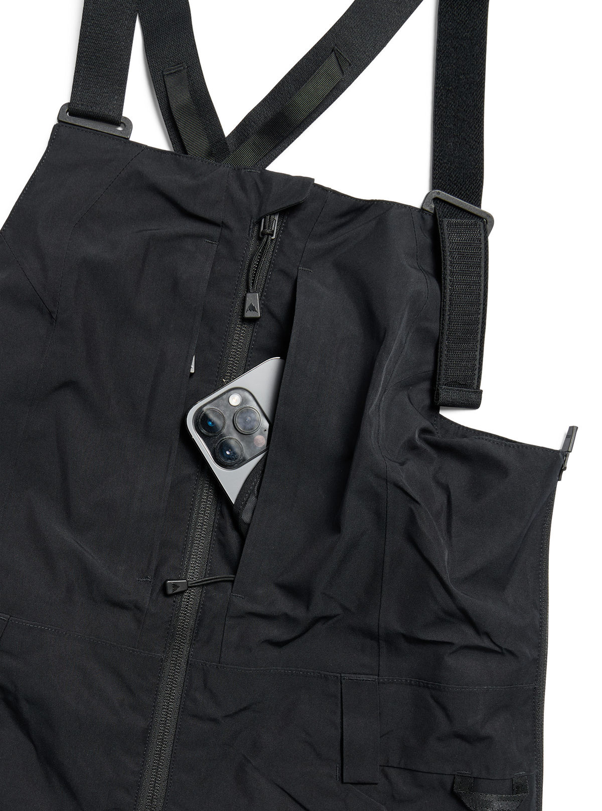 Women's Burton Reserve GORE-TEX 2L Bib Pants - True Black - Burton Bibs Outerwear - alternate view 4