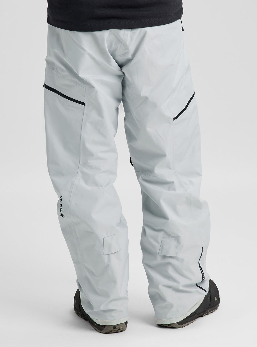 Men's Burton Reserve GORE-TEX 2L Pants - Gray Cloud - Burton Pants Outerwear - alternate view 4