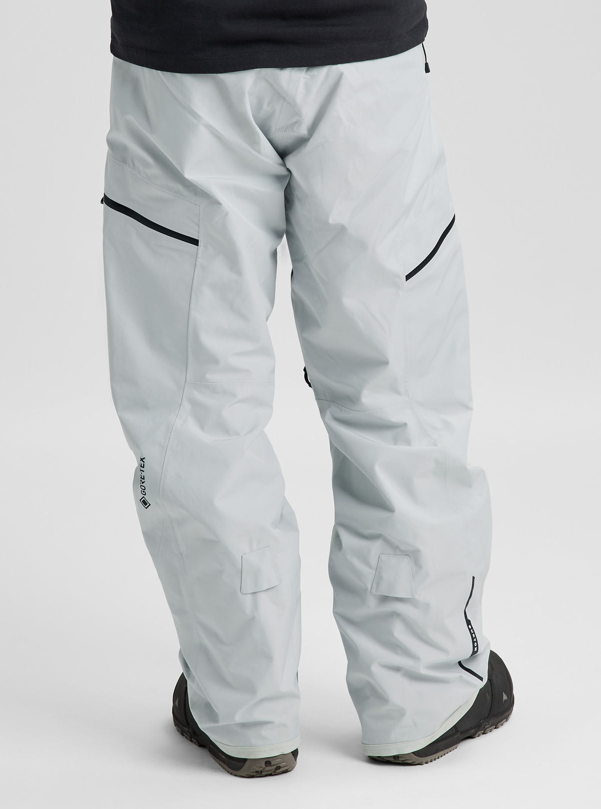 Men's Burton Reserve GORE-TEX 2L Pants - Gray Cloud - Burton Pants Outerwear - alternate view 4