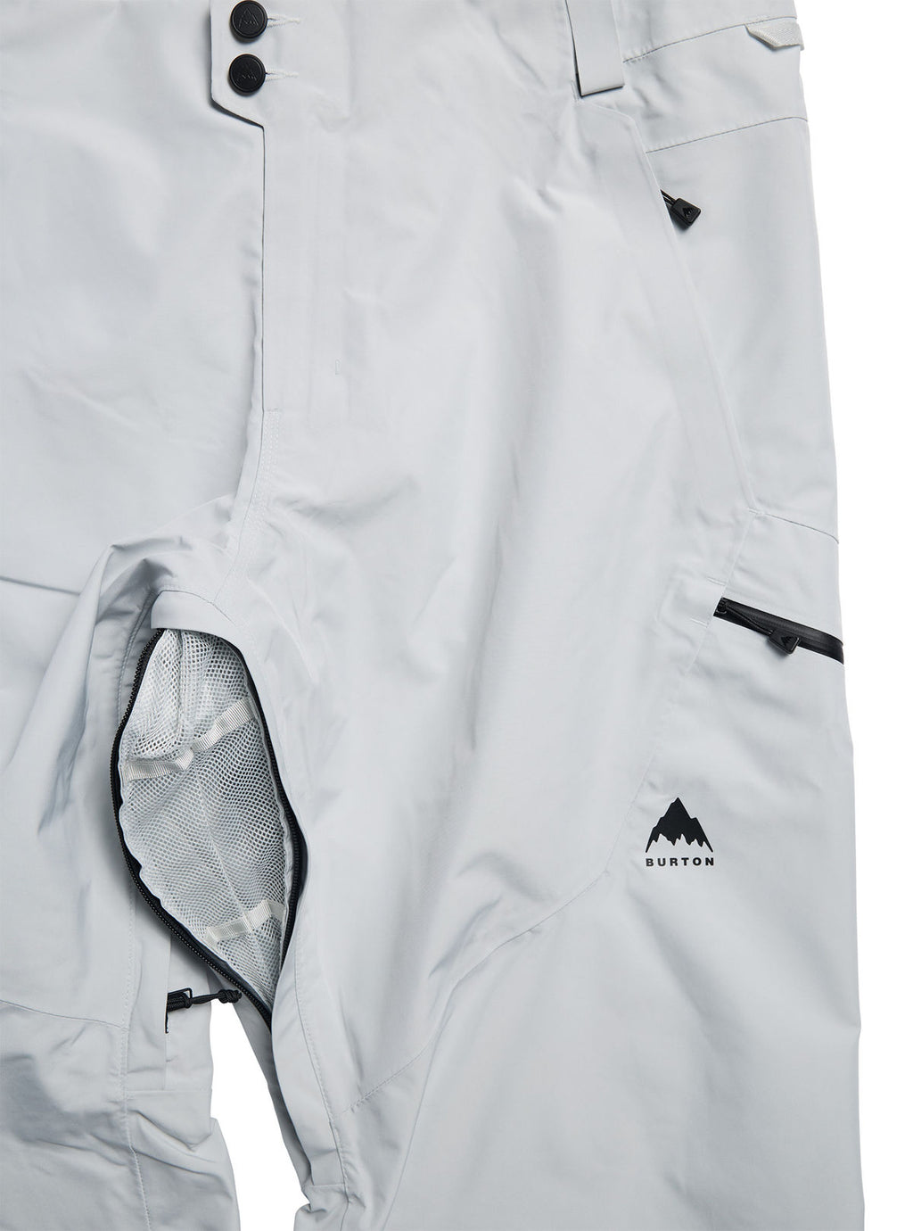 Men's Burton Reserve GORE-TEX 2L Pants - Gray Cloud - Burton Pants Outerwear - alternate view 5