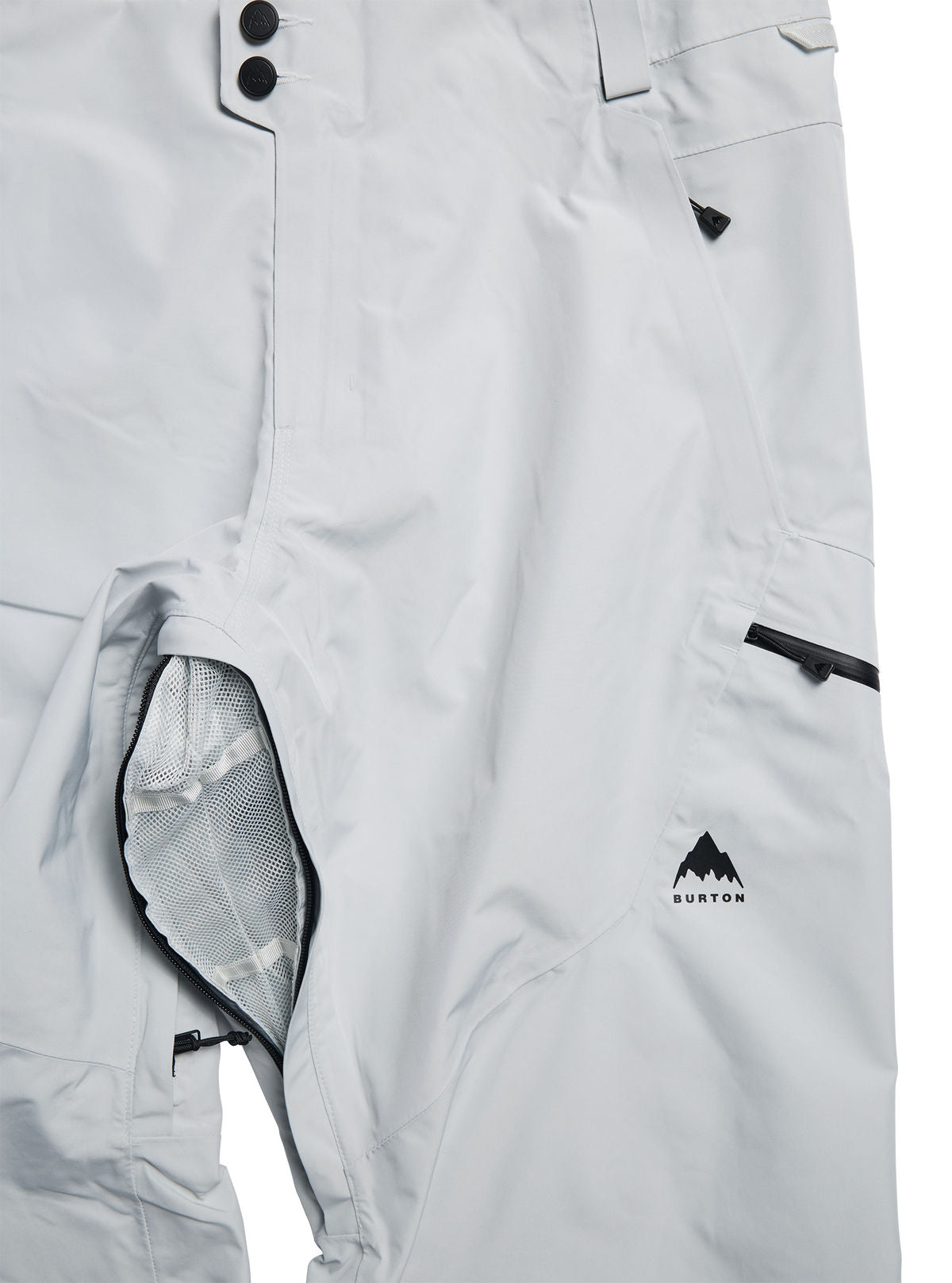 Men's Burton Reserve GORE-TEX 2L Pants - Gray Cloud - Burton Pants Outerwear - alternate view 5