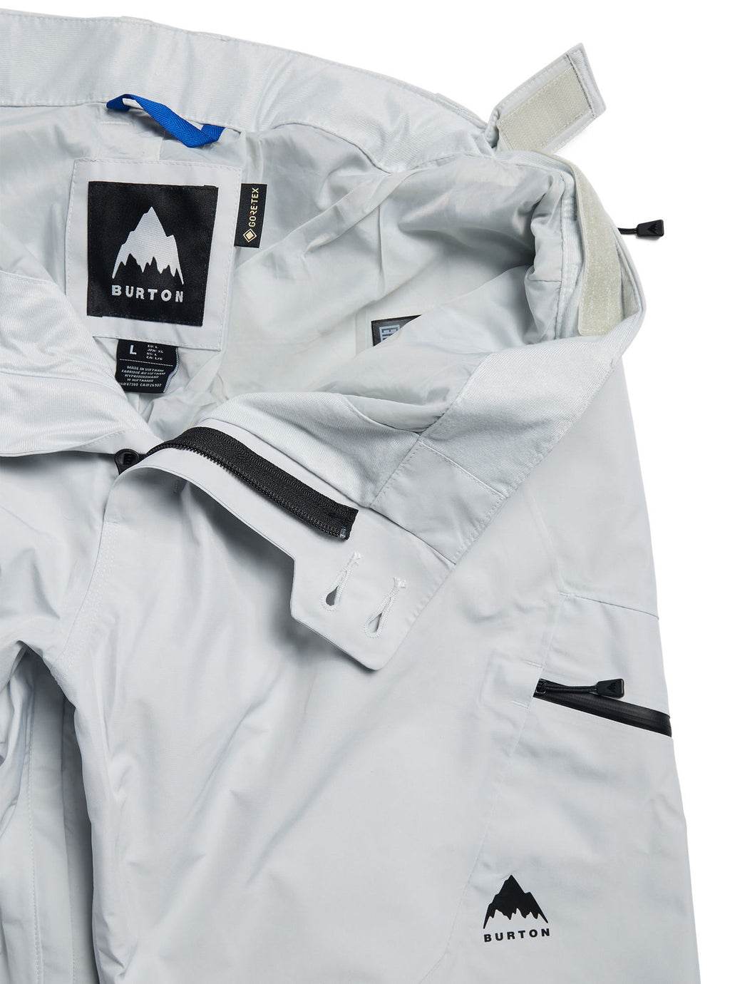 Men's Burton Reserve GORE-TEX 2L Pants - Gray Cloud - Burton Pants Outerwear - alternate view 7