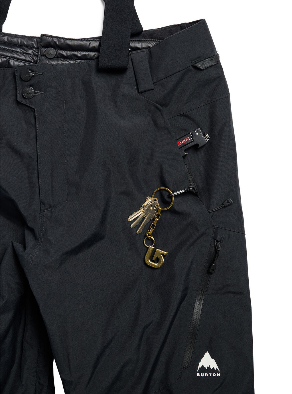 Men's Burton Reserve 2L 3-In-1 Pants - True Black - Burton Pants Outerwear - alternate view 7