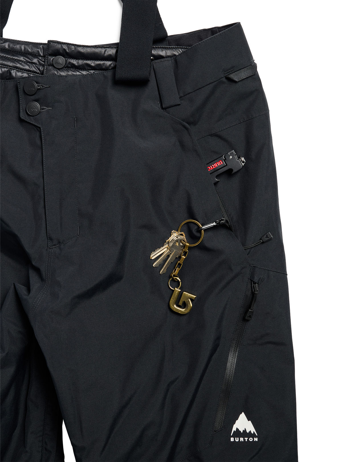 Men's Burton Reserve 2L 3-In-1 Pants - True Black - Burton Pants Outerwear - alternate view 7