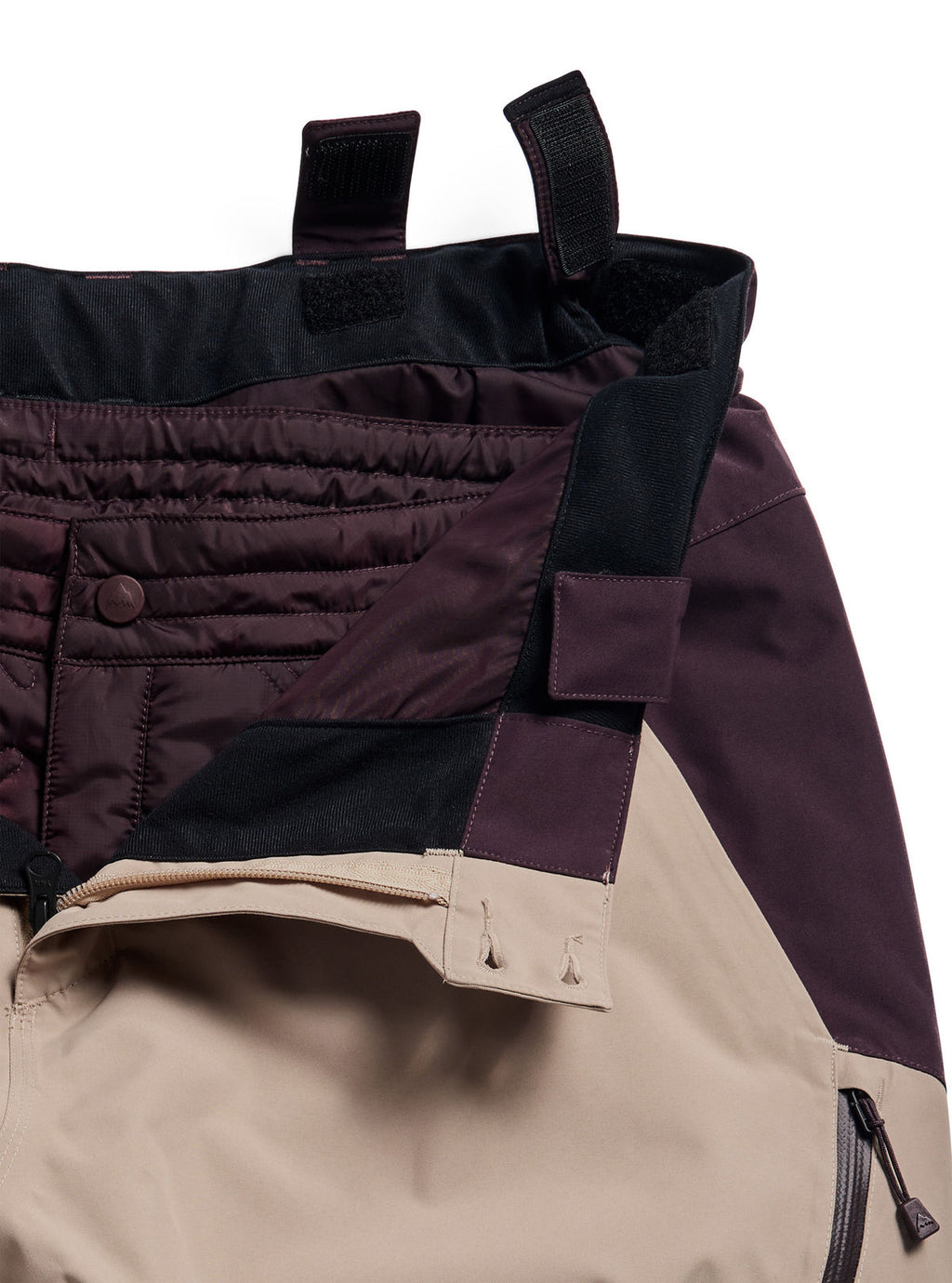 Men's Burton Reserve 2L 3-In-1 Pants - Bear Hug Brown/Summit Taupe - Burton Pants Outerwear - alternate view 7