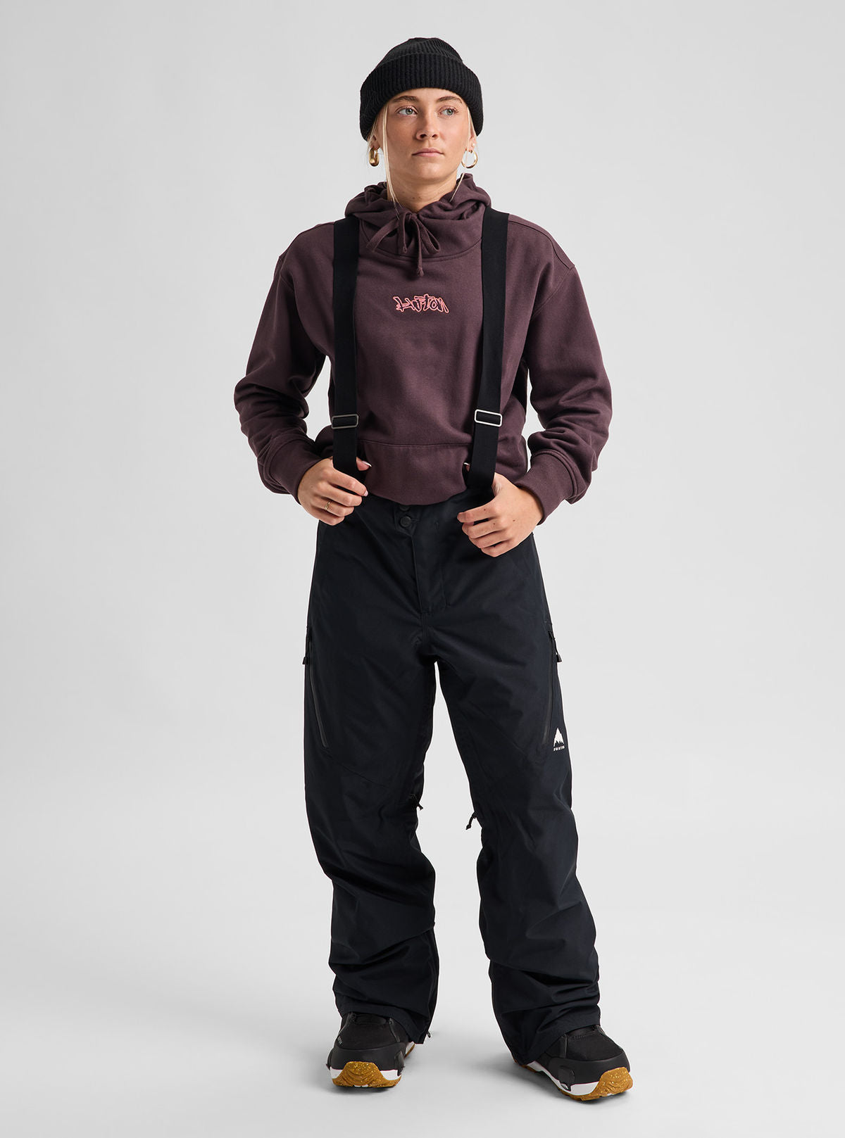 Women's Burton Reserve 2L 3-in-1 Pants - True Black - Burton Pants Outerwear - alternate view 3