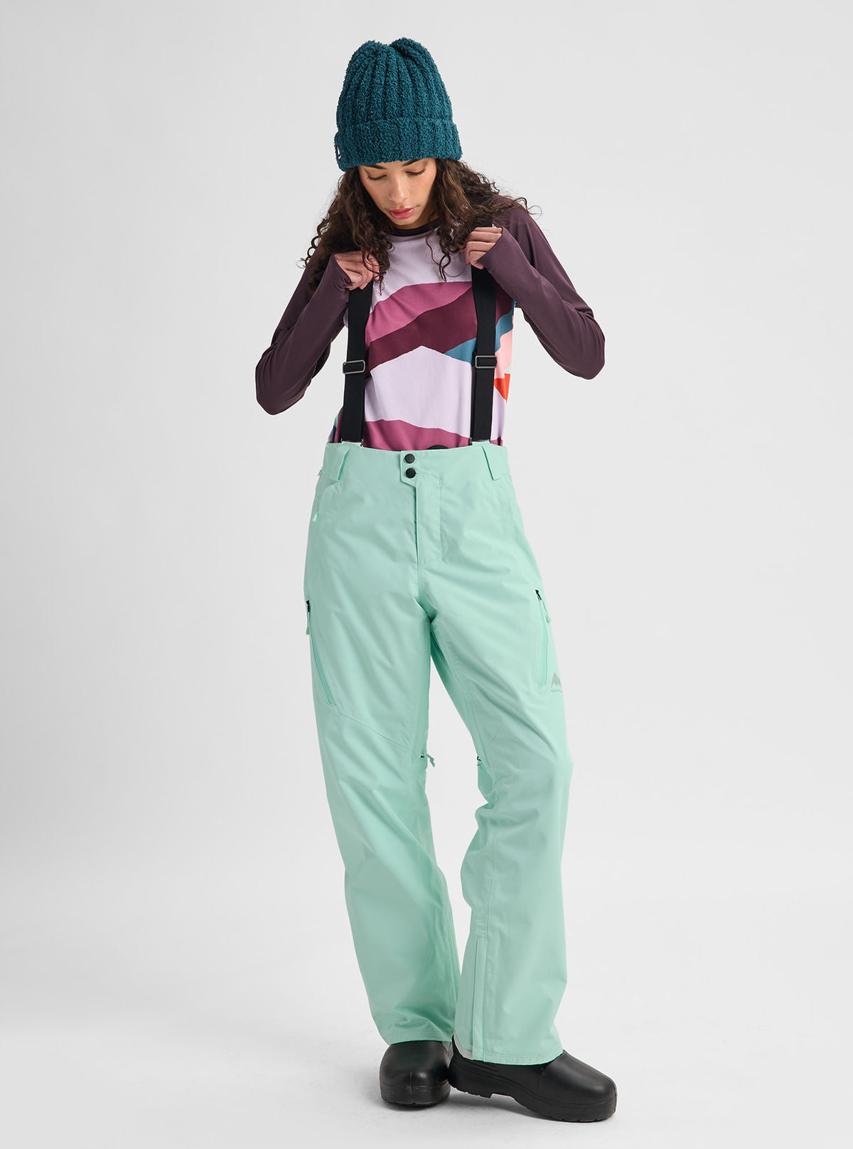 Women's Burton Reserve 2L 3-in-1 Pants - Spring Frost - Burton Pants Outerwear - alternate view 2