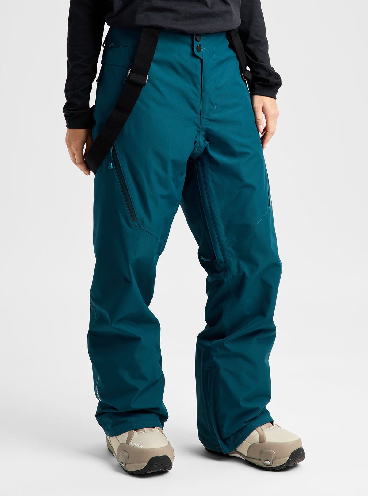Women's Burton Reserve 2L 3-in-1 Pants - Atlantic Teal - Burton Pants Outerwear - alternate view 3