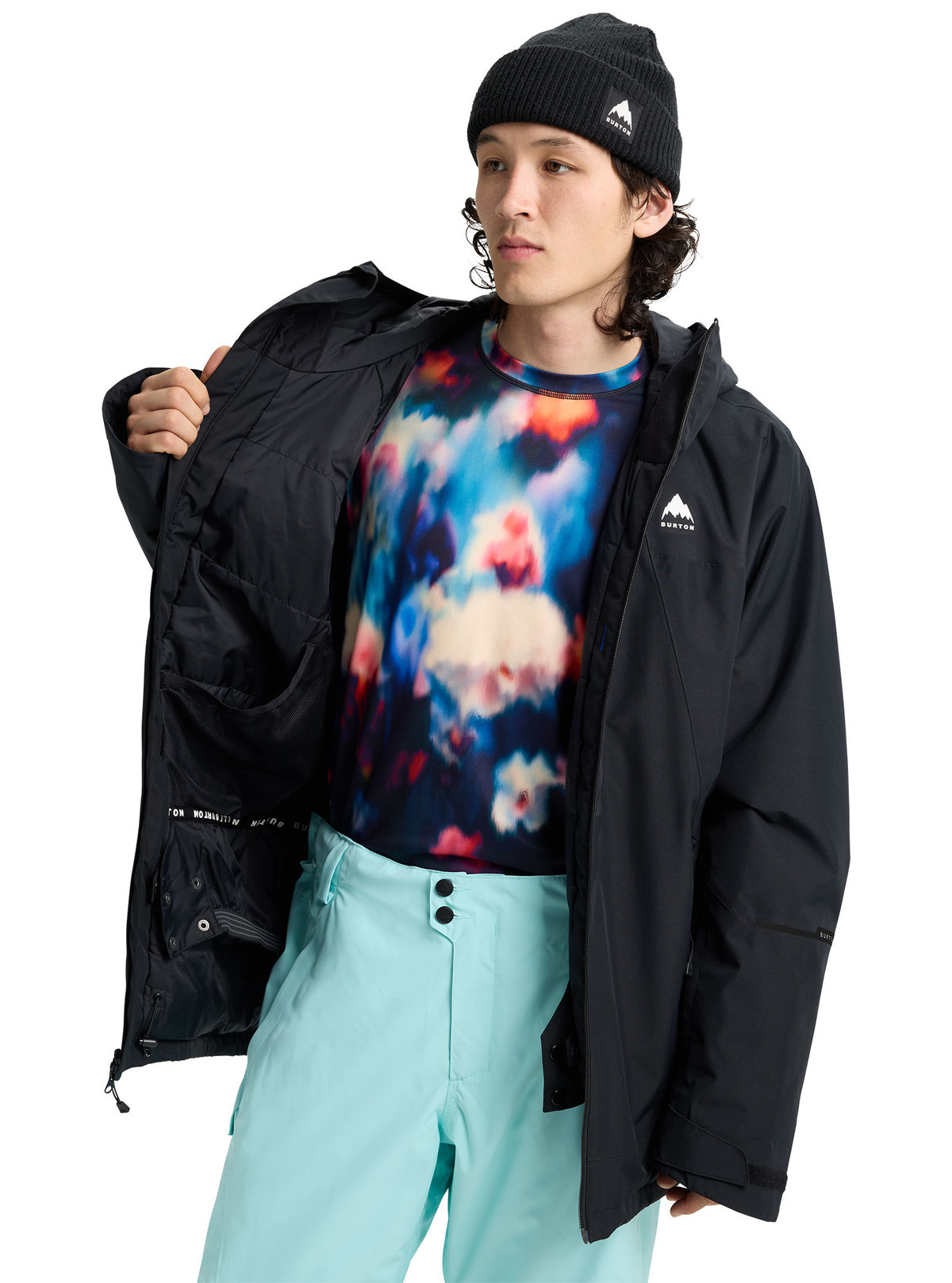 Men's Burton Reserve 2L Insulated Jacket - True Black - Burton Jacket Outerwear - alternate view 9