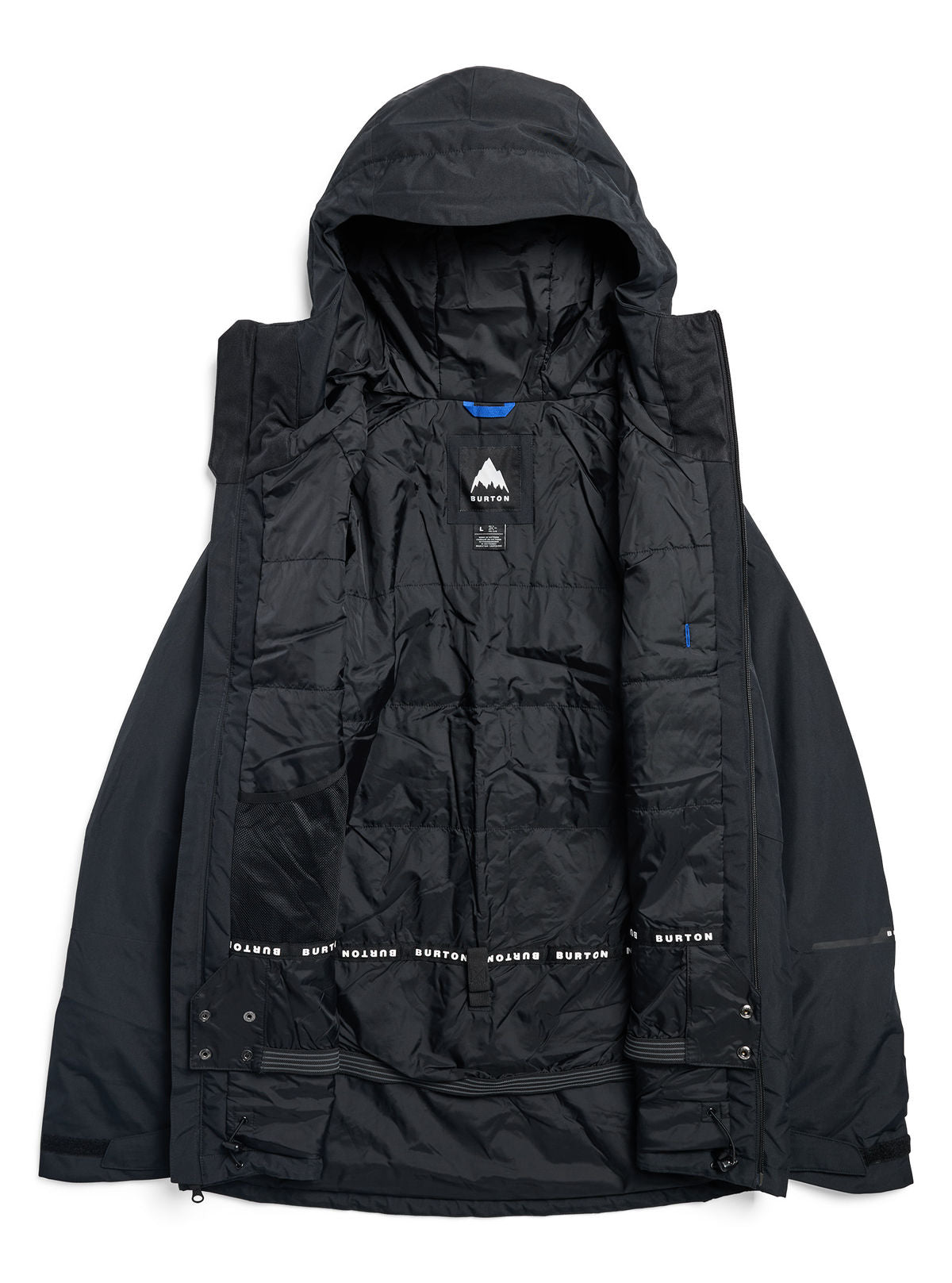 Men's Burton Reserve 2L Insulated Jacket - True Black - Burton Jacket Outerwear - alternate view 7