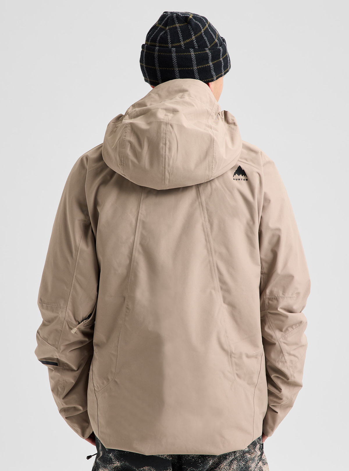 Men's Burton Reserve 2L Insulated Jacket - Summit Taupe - Burton Jacket Outerwear - alternate view 4