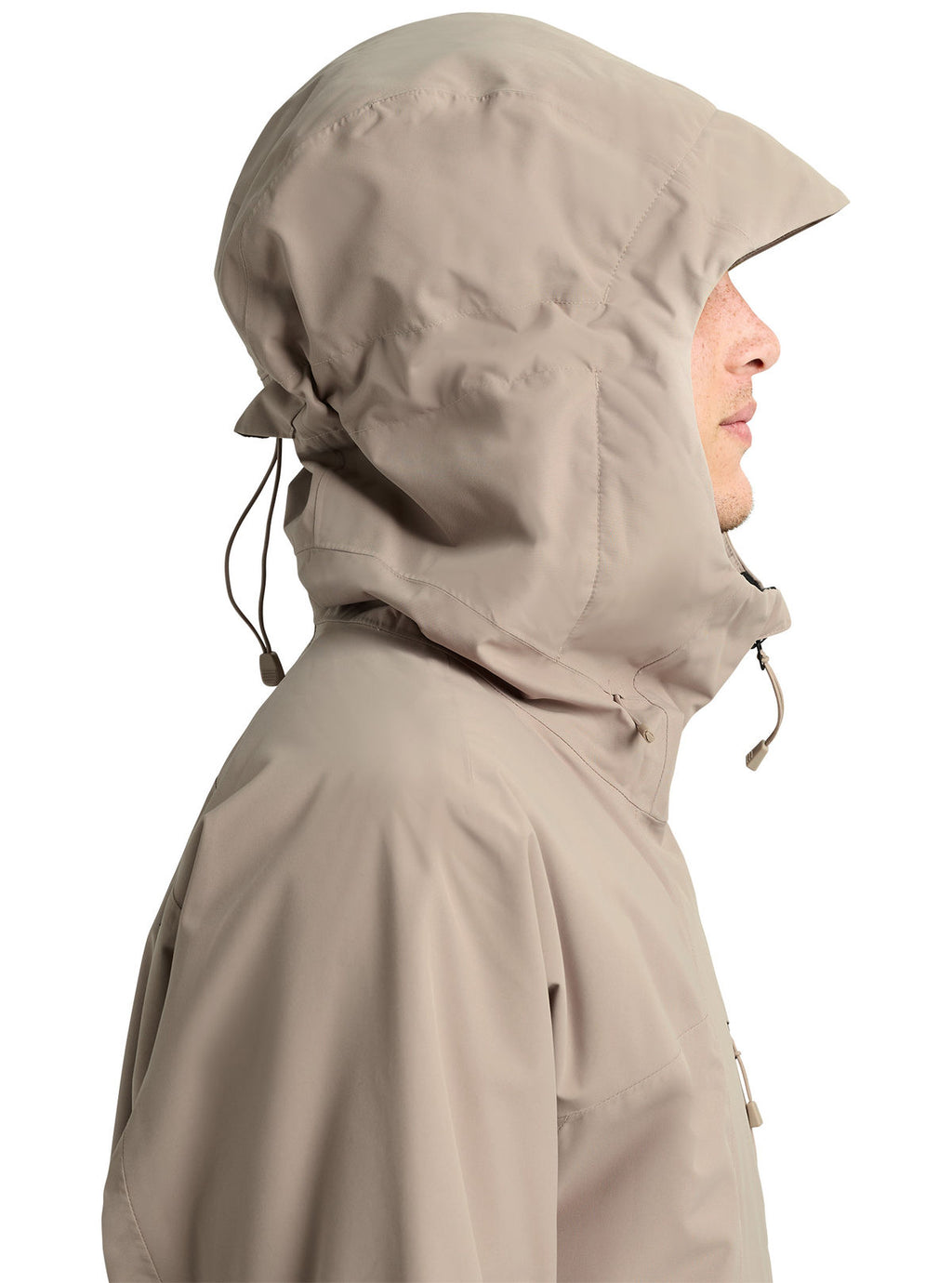 Men's Burton Reserve 2L Insulated Jacket - Summit Taupe - Burton Jacket Outerwear - alternate view 8