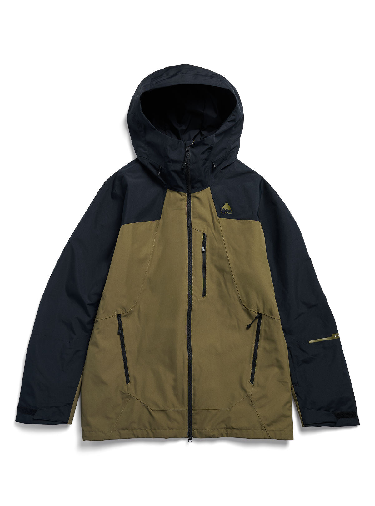 Men's Burton Reserve 2L Insulated Jacket - True Black/Dried Moss - Burton Jacket Outerwear
