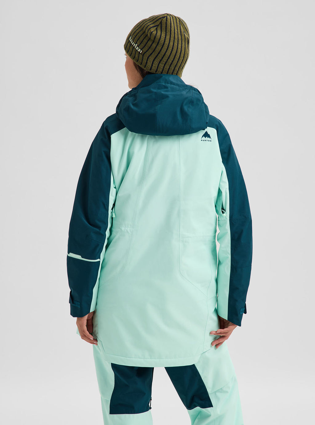 Women's Burton Reserve 2L Insulated Jacket - Atlantic Teal/Spring Frost - Burton Jacket Outerwear - alternate view 4