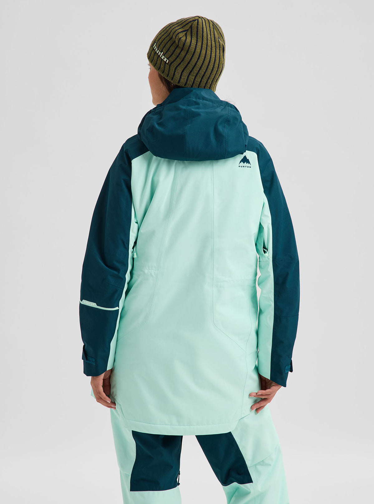 Women's Burton Reserve 2L Insulated Jacket - Atlantic Teal/Spring Frost - Burton Jacket Outerwear - alternate view 4
