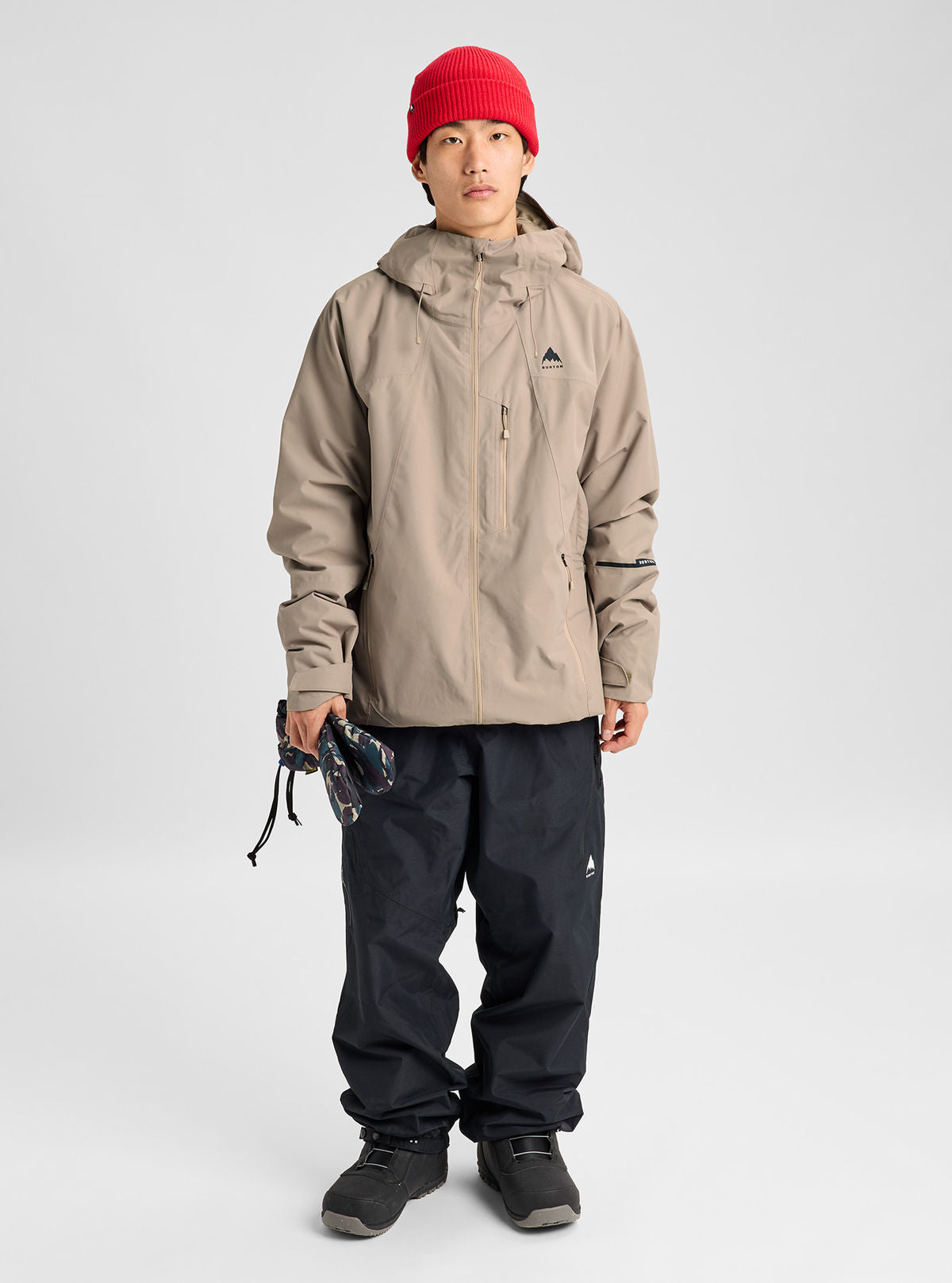 Men's Burton Reserve 2L Jacket - Summit Taupe - Burton Jacket Outerwear - alternate view 2