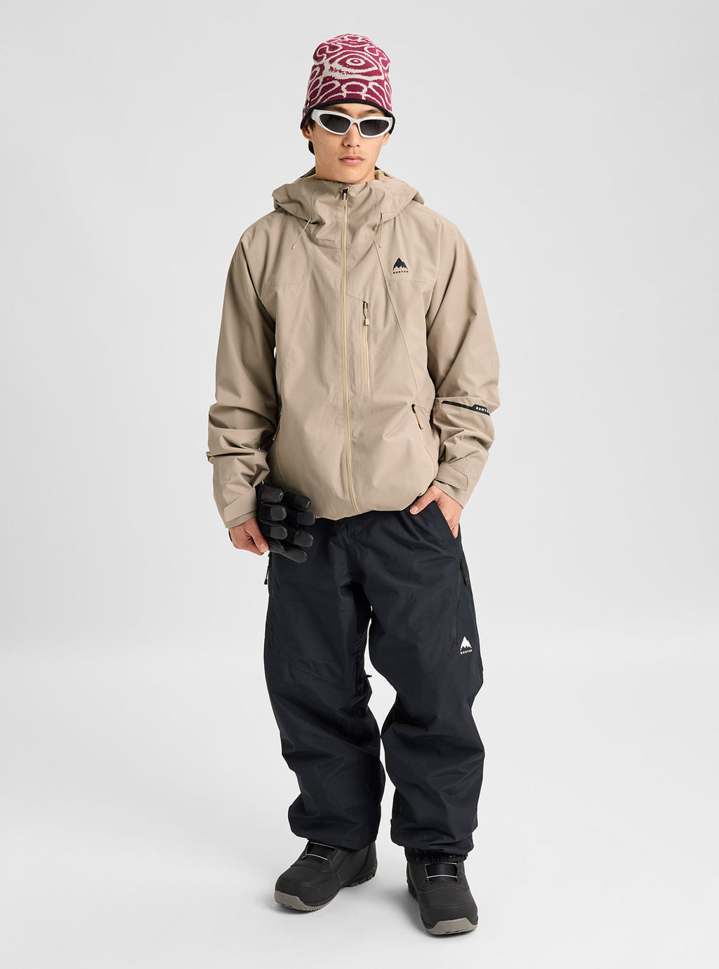 Men's Burton Reserve 2L Jacket - Summit Taupe - Burton Jacket Outerwear - alternate view 10