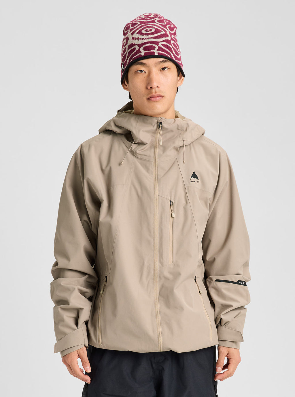Men's Burton Reserve 2L Jacket - Summit Taupe - Burton Jacket Outerwear - alternate view 11