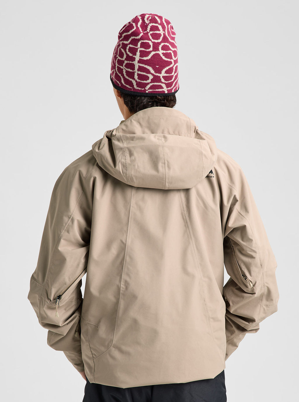 Men's Burton Reserve 2L Jacket - Summit Taupe - Burton Jacket Outerwear - alternate view 12