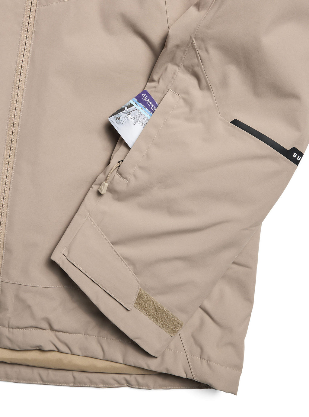 Men's Burton Reserve 2L Jacket - Summit Taupe - Burton Jacket Outerwear - alternate view 5