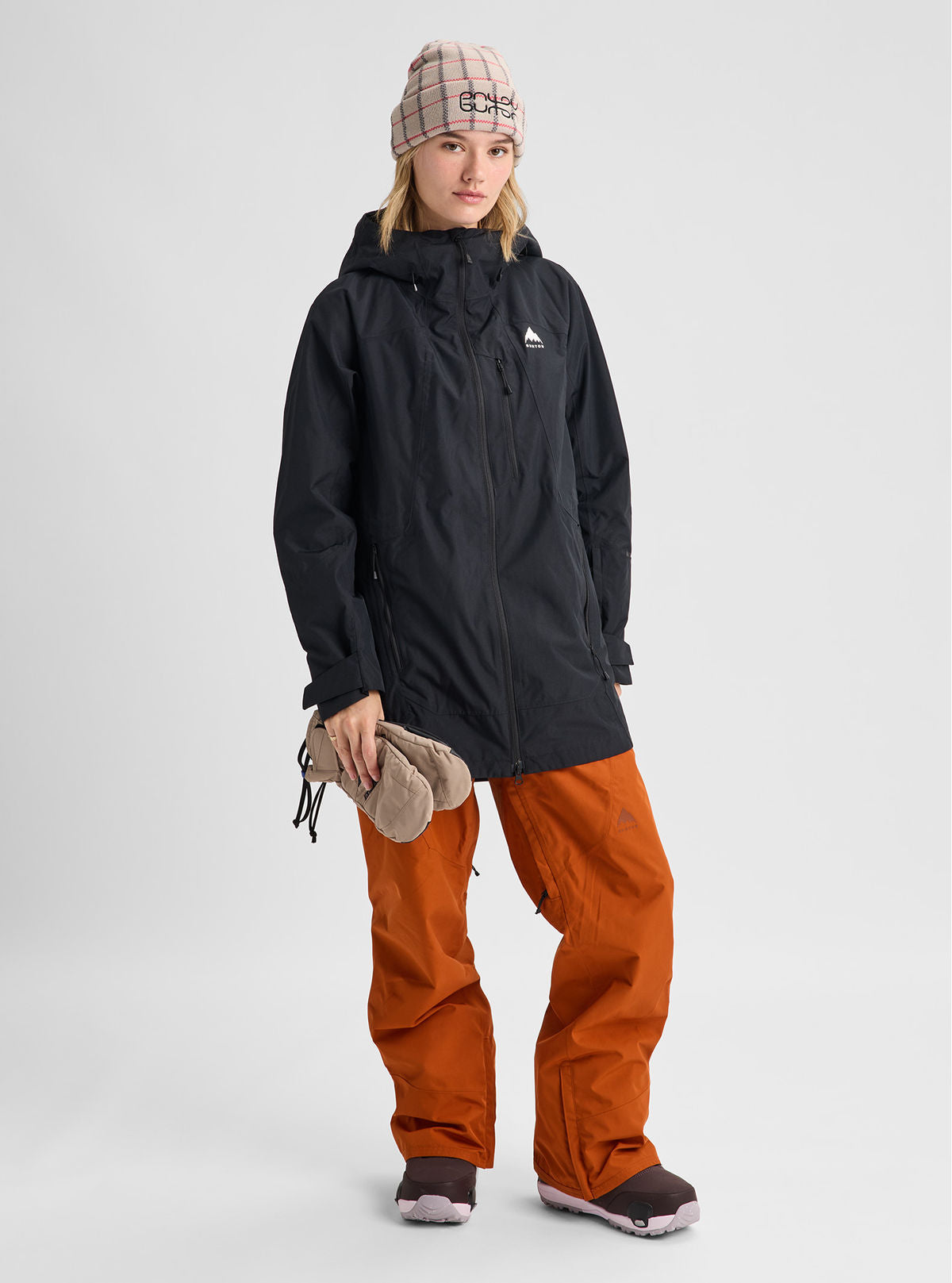 Women's Burton Reserve 2L Jacket - True Black - Burton Jacket Outerwear - alternate view 2
