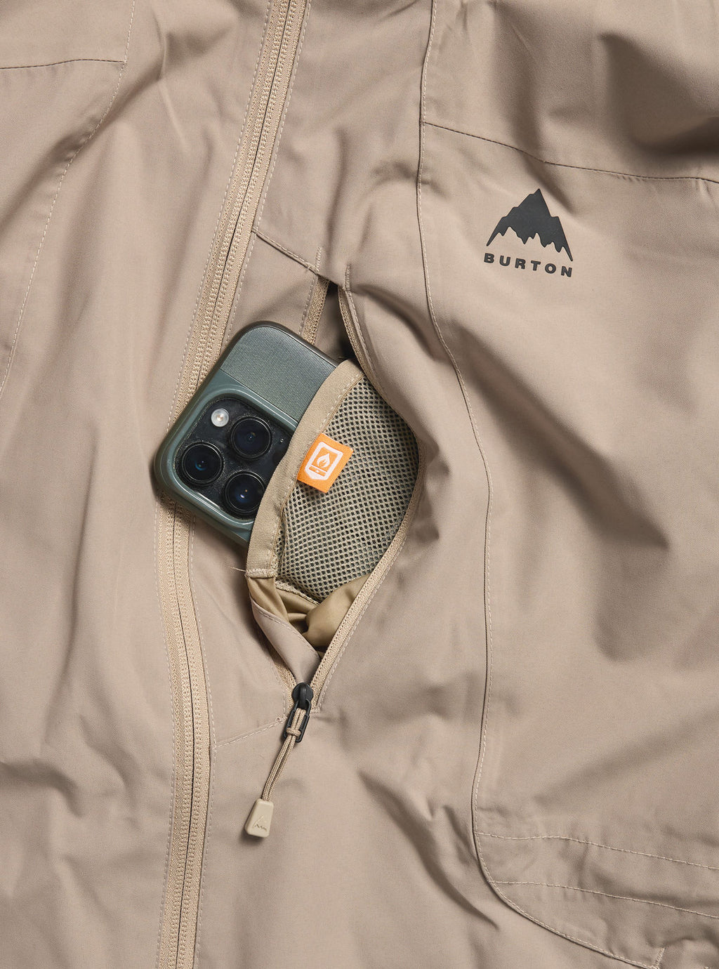 Women's Burton Reserve 2L Jacket - Summit Taupe - Burton Jacket Outerwear - alternate view 6