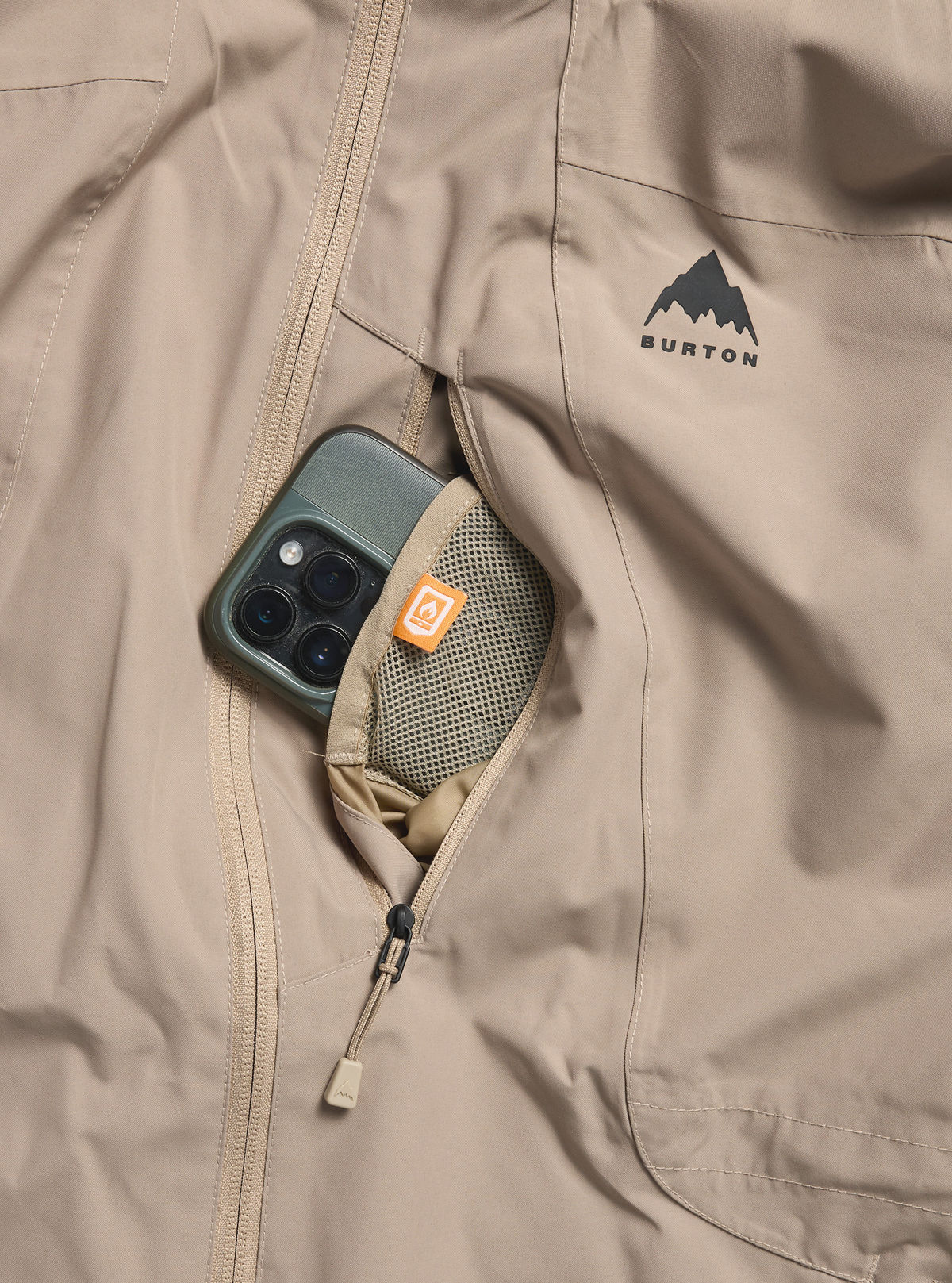 Women's Burton Reserve 2L Jacket - Summit Taupe - Burton Jacket Outerwear - alternate view 6