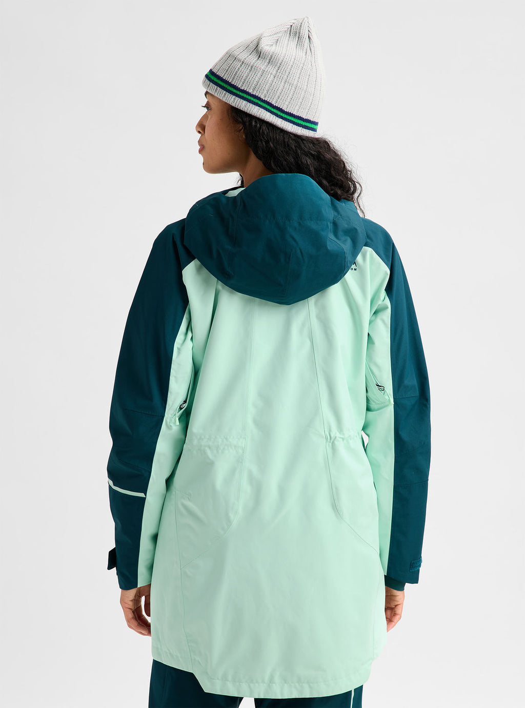 Women's Burton Reserve 2L Jacket - Atlantic Teal/Spring Frost - Burton Jacket Outerwear - alternate view 4