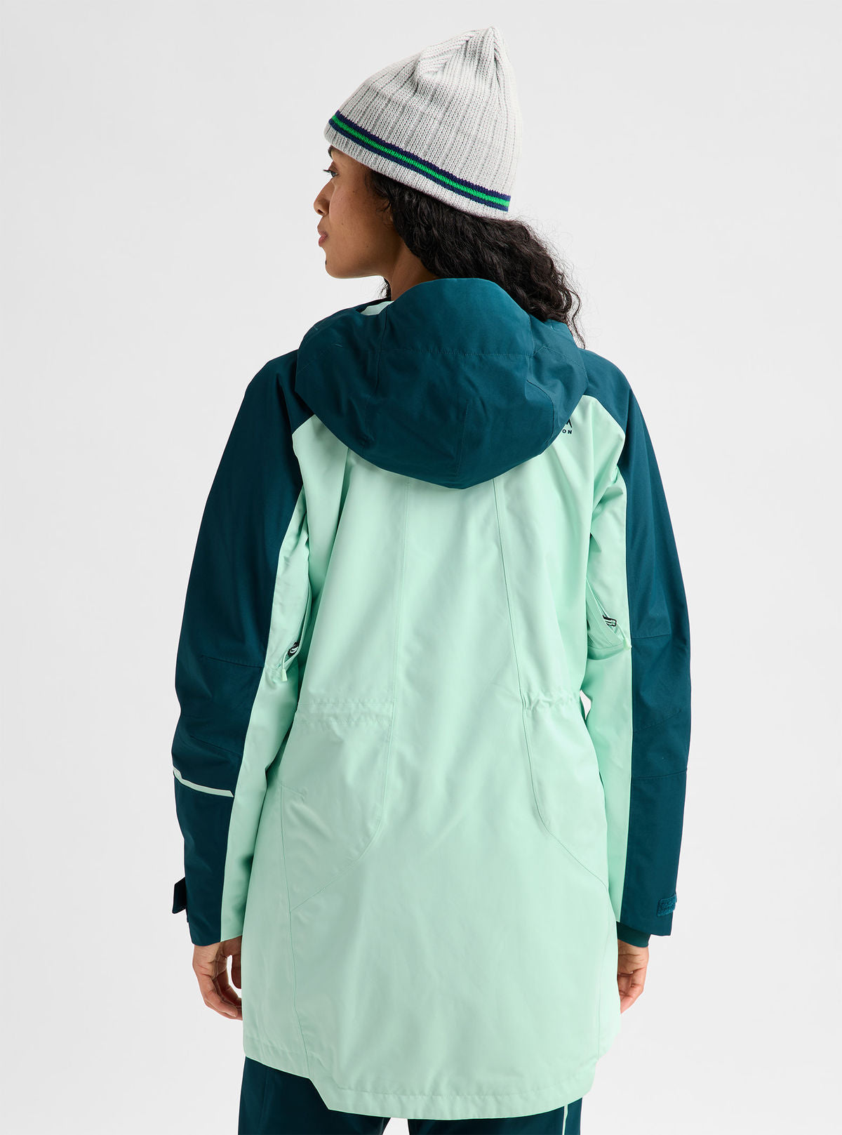 Women's Burton Reserve 2L Jacket - Atlantic Teal/Spring Frost - Burton Jacket Outerwear - alternate view 4