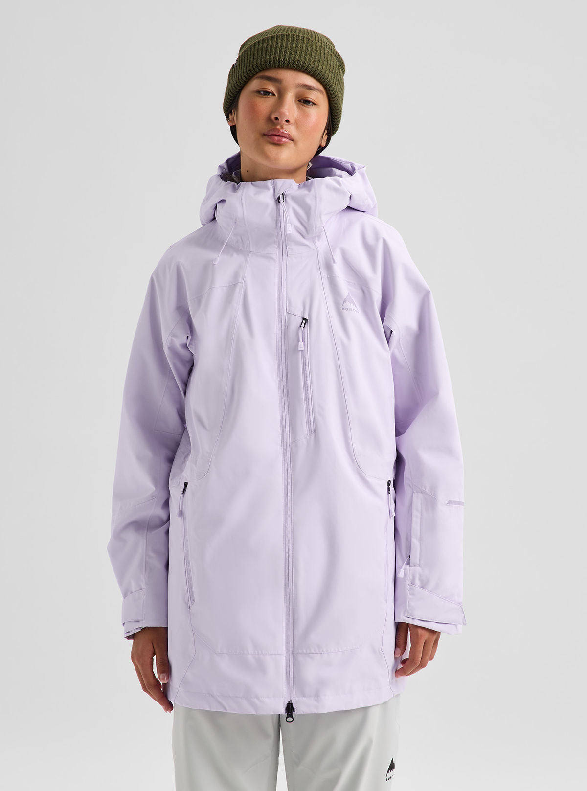 Women's Burton Reserve 2L Jacket - Moondust Purple - Burton Jacket Outerwear - alternate view 3