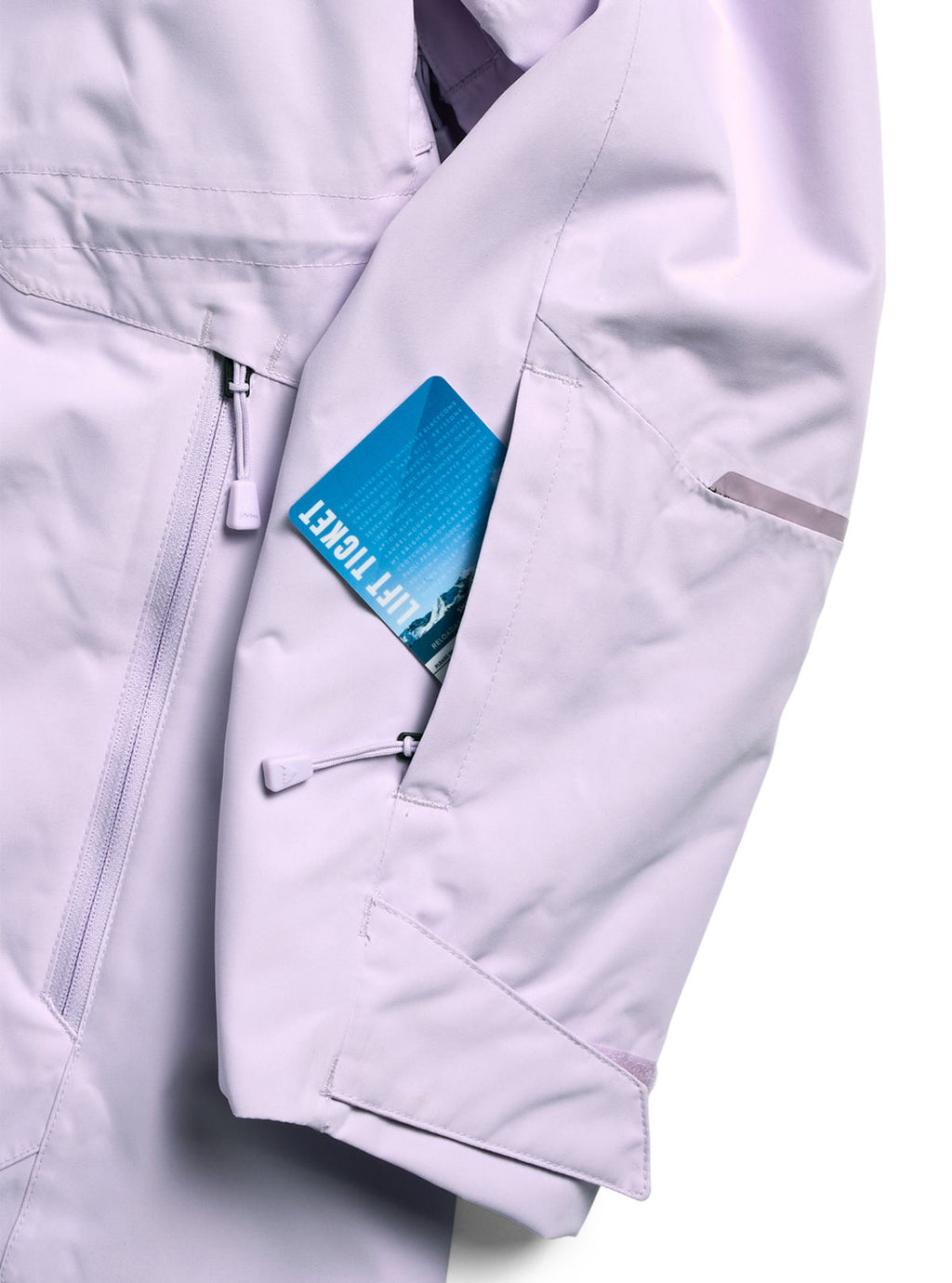 Women's Burton Reserve 2L Jacket - Moondust Purple - Burton Jacket Outerwear - alternate view 5