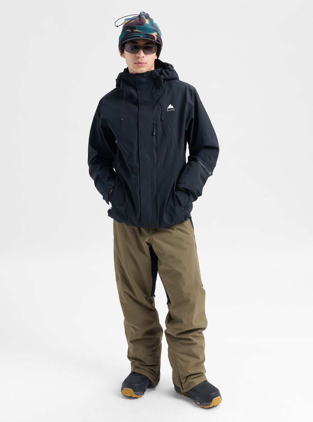 Men's Burton Reserve 2L Stretch Jacket - True Black - Burton Jacket Outerwear - alternate view 2