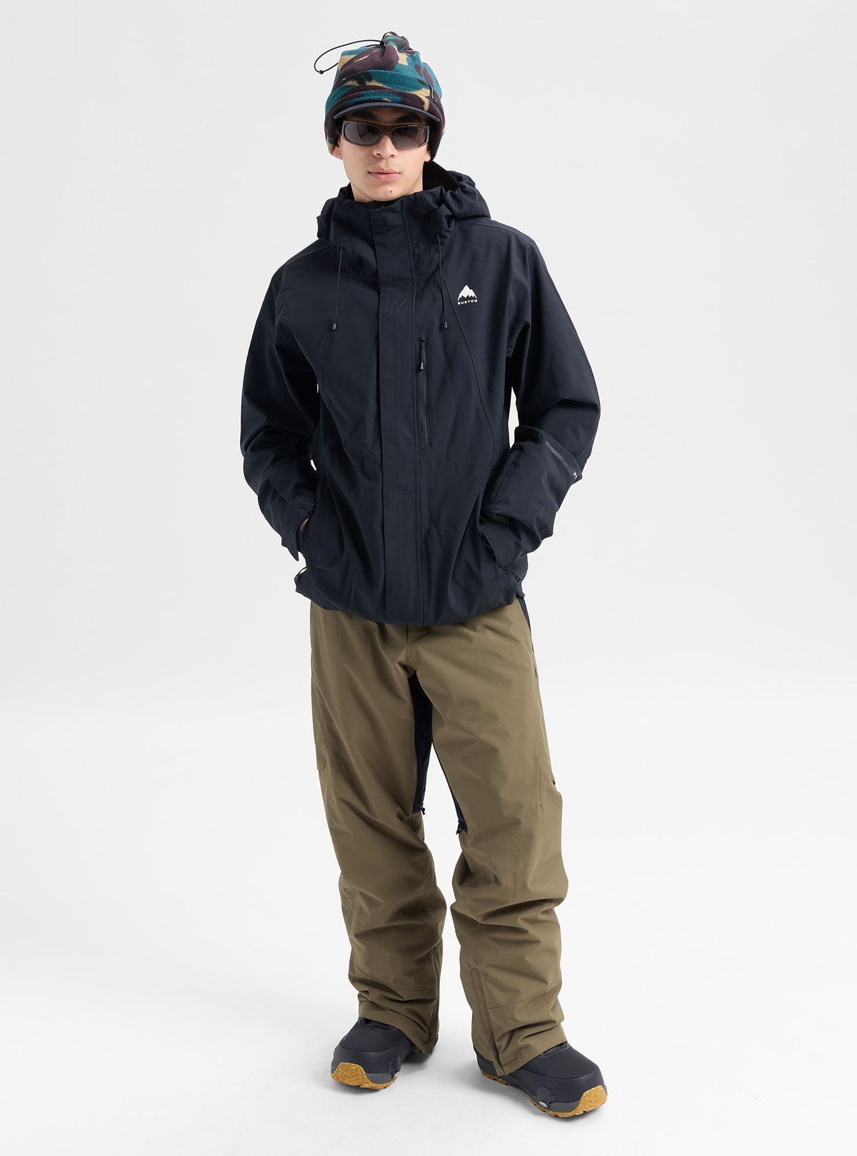 Men's Burton Reserve 2L Stretch Jacket - True Black - Burton Jacket Outerwear - alternate view 2