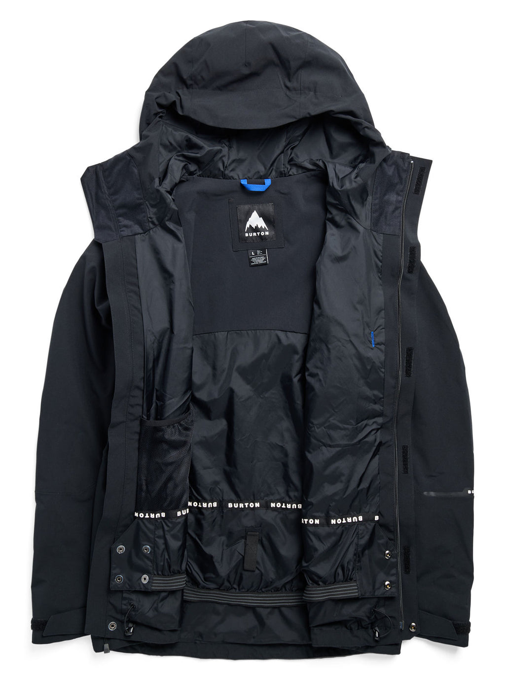 Men's Burton Reserve 2L Stretch Jacket - True Black - Burton Jacket Outerwear - alternate view 7