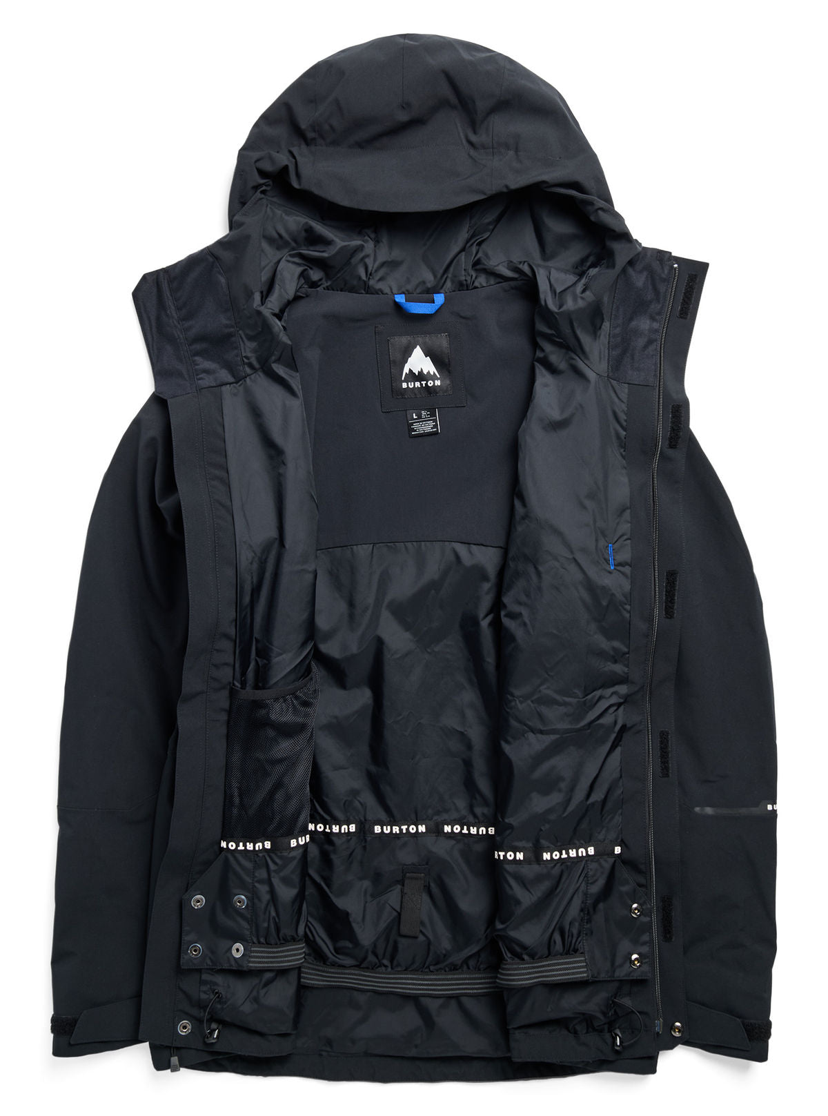 Men's Burton Reserve 2L Stretch Jacket - True Black - Burton Jacket Outerwear - alternate view 7
