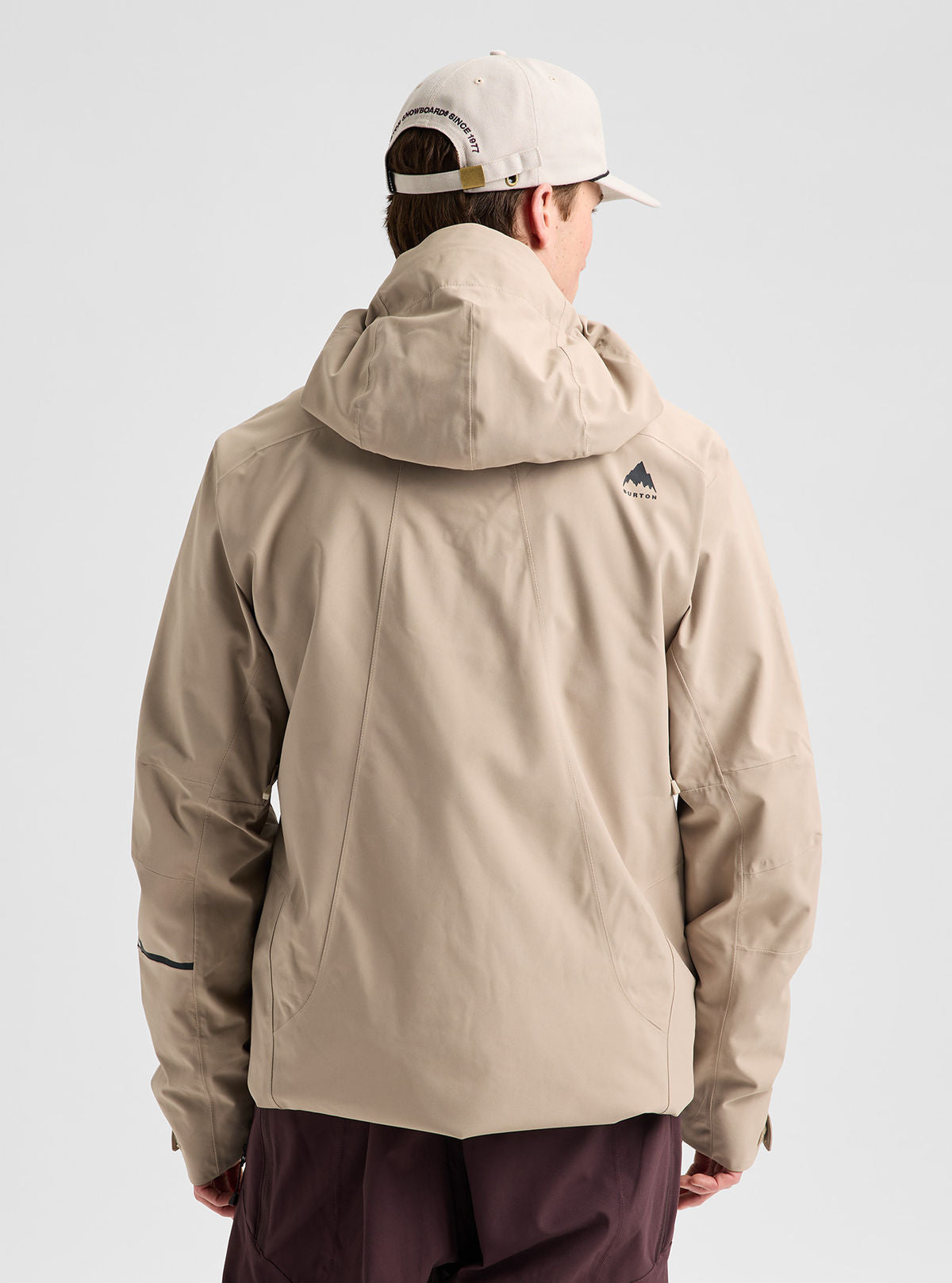 Men's Burton Reserve 2L Stretch Jacket - Summit Taupe - Burton Jacket Outerwear - alternate view 4